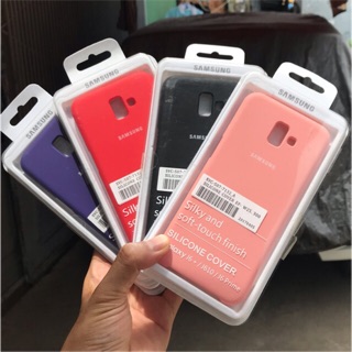 Ốp samsung galaxy j6+ silicone chống bẩn