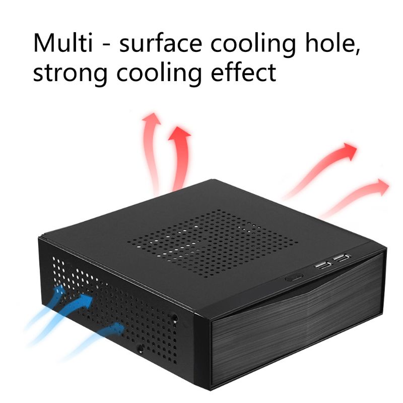 Khung Gầm Máy Tính IOR FH05 Mini ITX USB2 0 Bằng Kim Loại Tiện Dụng Cho Gia Đình / Văn Phòng