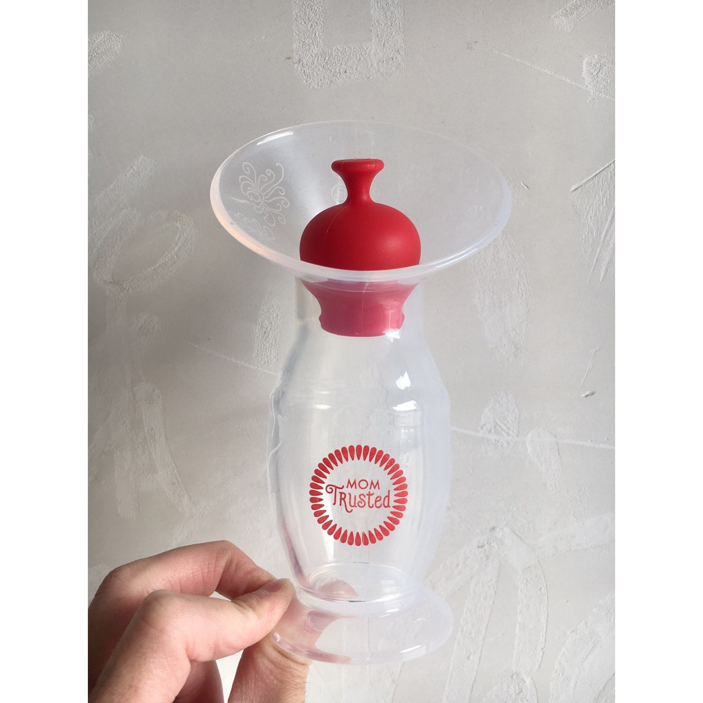 Cốc hút/ hứng sữa silicone Mom Trusted chính hãng