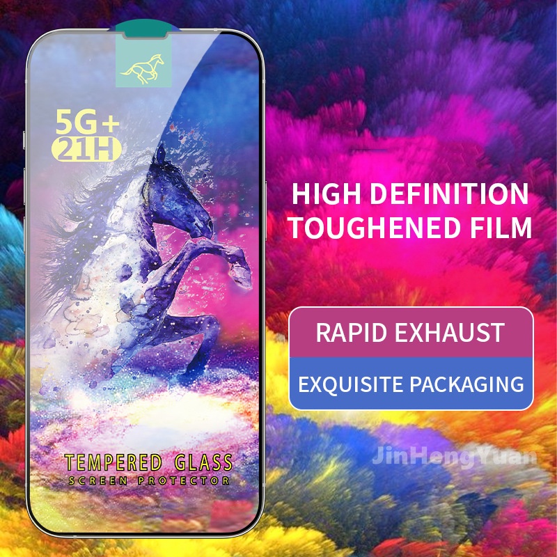 Kính Cường Lực 21H Bảo Vệ Màn Hình Điện Thoại IPhone 14 13 12 11 Pro Max XS Max XR 6 7 8 Plus 12mini 13mini