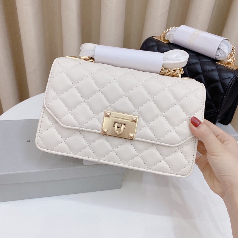 (Mới 2022) Túi CK ô trám size 22cm (không hộp)