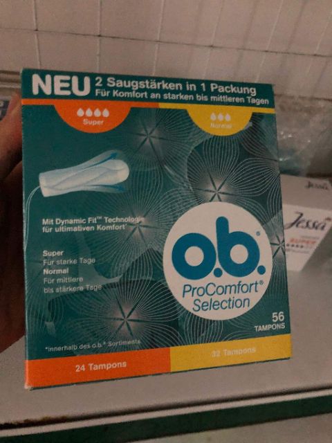 Hàng Đức Tampon OB 5 giọt Ngày Và Đêm