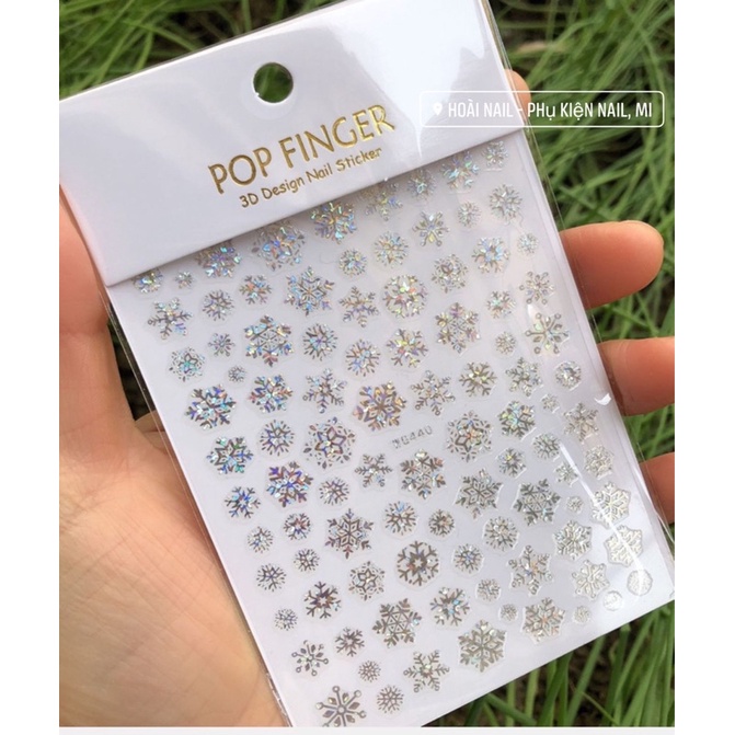 Sticker tổng hợp Noel 2022 - Phụ kiện Nail Giá Rẻ