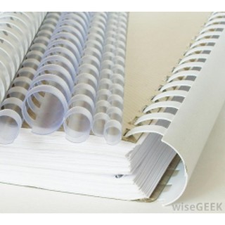 Gáy lò xo nhựa các loại đóng tập (1 bộ 20 cây)