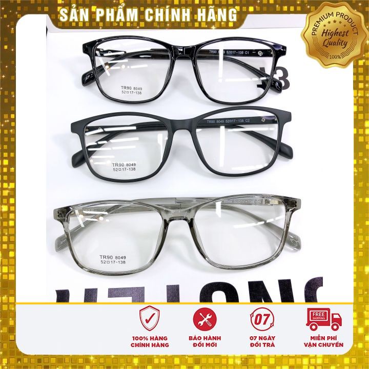 Kính Thời Trang Siêu Dẻo Gọng Chữ Nhật Phù Hợp Cho Cả Nam Và Nữ Ms:8049