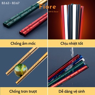 Đũa ăn cơm , đũa inox 304 cao cấp Fiore