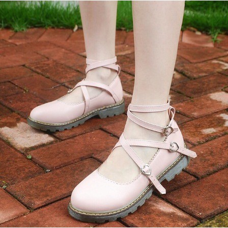 ] (ORDER) Giày Lolita Khuy Tim | BigBuy360 - bigbuy360.vn