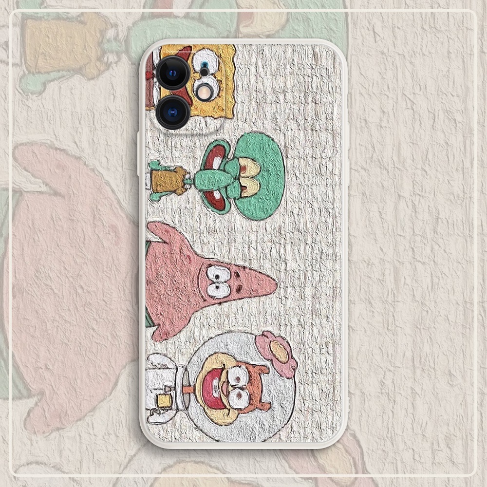 Ốp điện thoại dẻo họa tiết hoạt hình dễ thương cho IPHONE 12 13 PRO MAX 11 PRO 7 8 6S PLUS IPHONE X XS MAX XR IPHONE SE