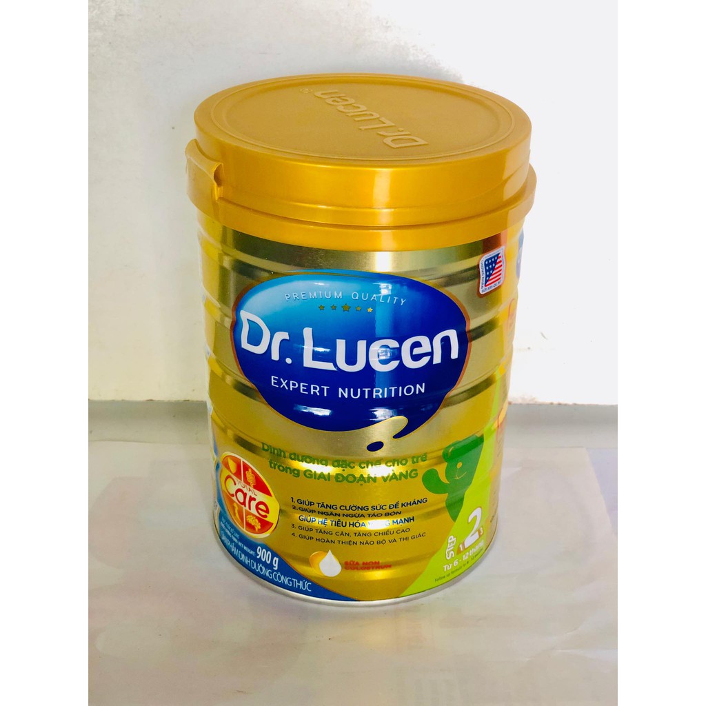 Sữa bột Dr.Lucen step 2 900g Nutifood