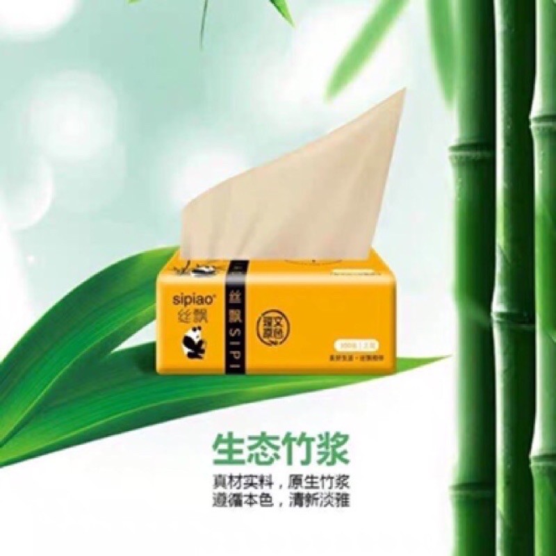 KHĂN GIẤY ĂN GẤU TRÚC SIÊU DAI SIPIAO