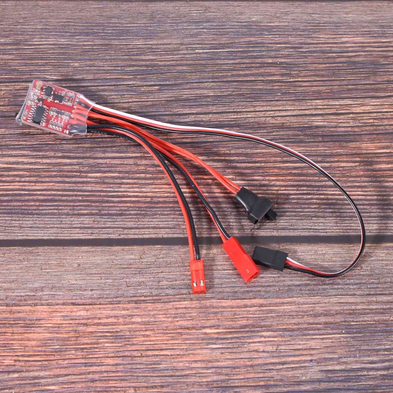 Bộ điều khiển tốc độ chổi than động cơ ESC Butophedon 20A cho xe hơi và xe tải RC