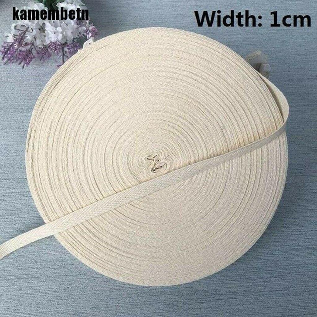 Cuộn dây vải cotton làm đồ thủ công tiện lợi 50m