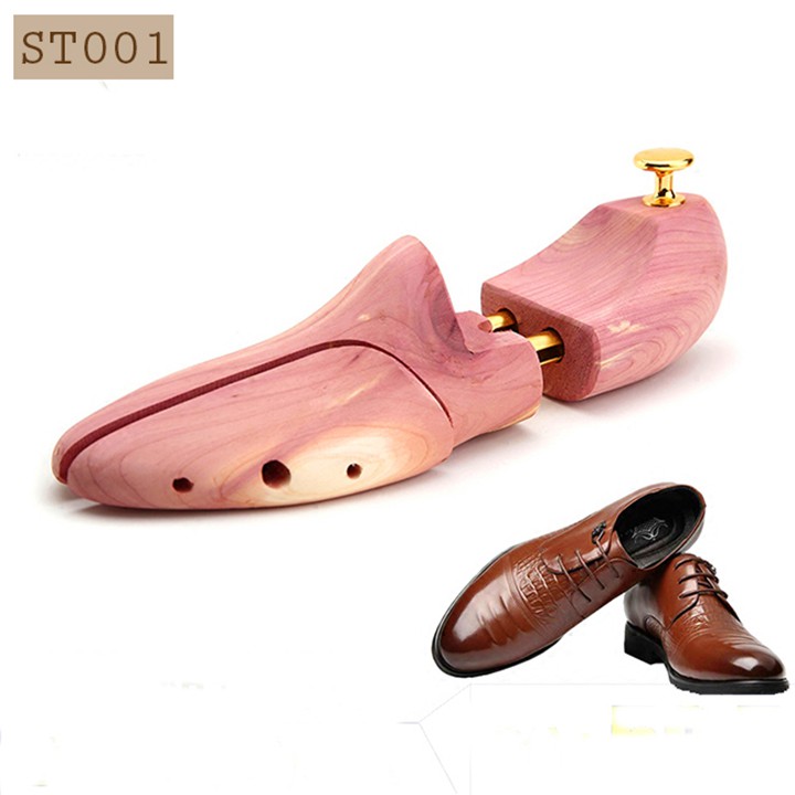 Cây giữ form giày gỗ Tuyết Tùng đỏ ST001 shoes tree