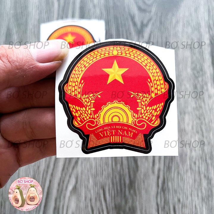 Tem Sticker , Logo ĐẢNG , DRAGON , PHOENIX , RABBIT , SHARK ... Tem 3 lớp cao cấp chống phai màu