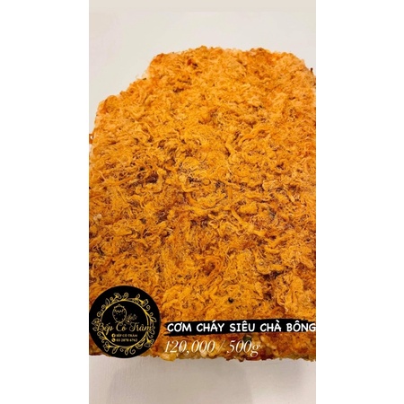[CHỈ GIAO TPHCM] CƠM CHÁY SIÊU CHÀ BÔNG GÓI 500G