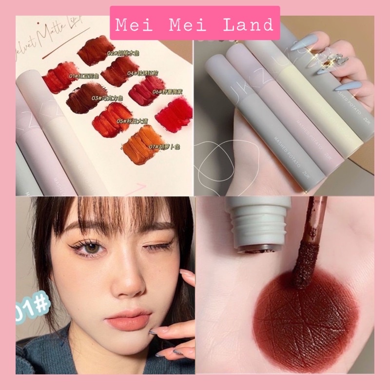 (Chính Hãng) Son Kem Màu Lì ZUK Không Thấm Nước Mềm Mịn Lâu Trôi Nội Địa Trung | BigBuy360 - bigbuy360.vn