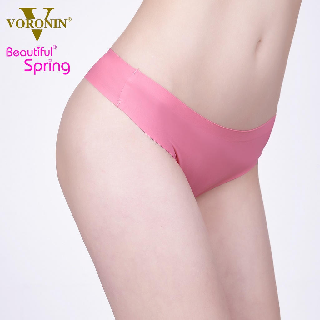 [Che tên] Quần Lót Lọt Khe - Thong Su Lụa Trơn Cao Cấp Không Lộ Viền QL034