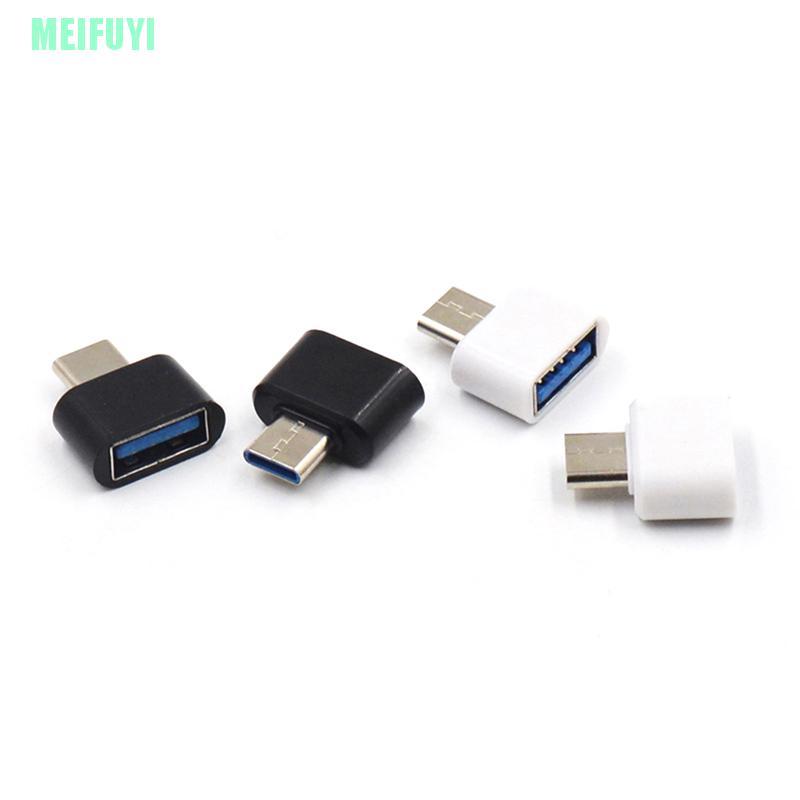 Set 2 Đầu Chuyển Đổi Từ Giác Cắm Usb Type C Sang Cổng Usb 2.0