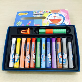 Bút sáp dầu Colokit Doraemon OP-C07/DO (12 màu)