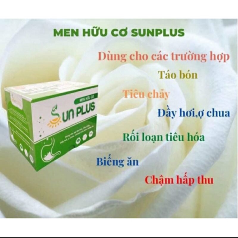 MEN HỮU CƠ ,SỮA NON SUNPLUSS  Bổ Sung Chất Sơ Bé Hết Táo Bón Tăng Sức Đề Kháng