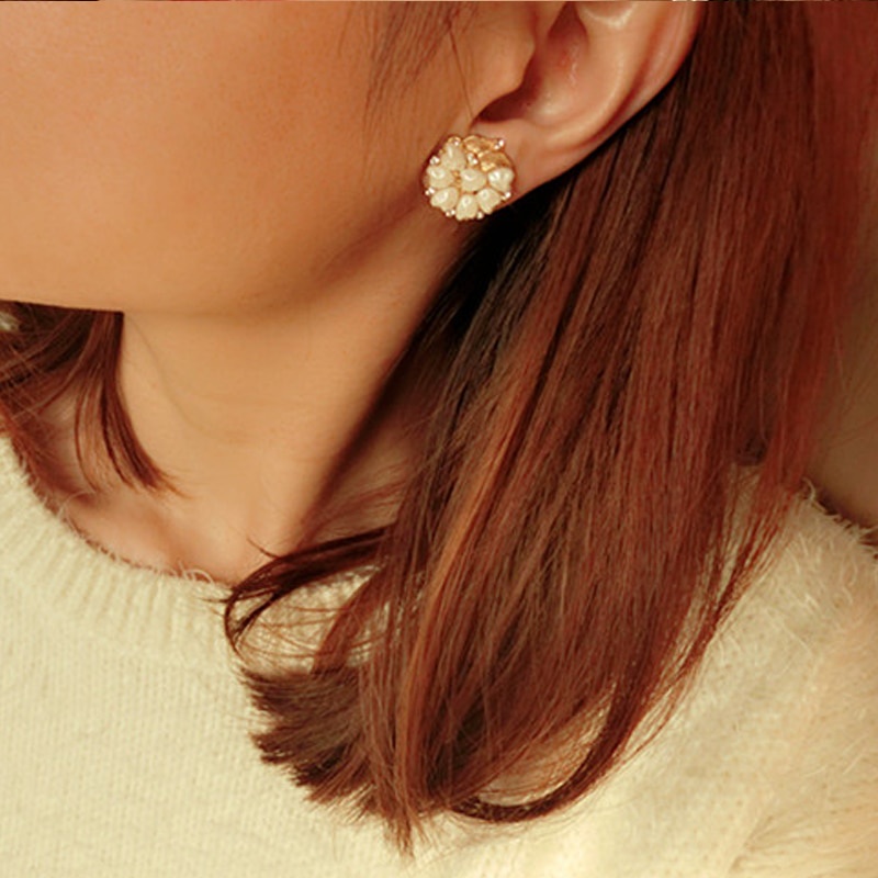 Ghim CàI ÁO HìNh Hoa Lily ĐíNh Kim Cương NgọC Trai Giả ThờI Trang Cho Nữ