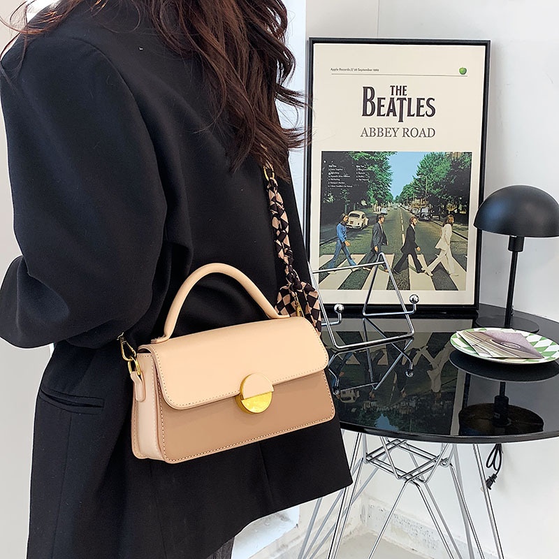Túi Xách JASMIN NOIR Da PU Dáng Vuông Nhỏ Phối Tua Rua Kiểu Retro Thời Trang Cho Nữ
