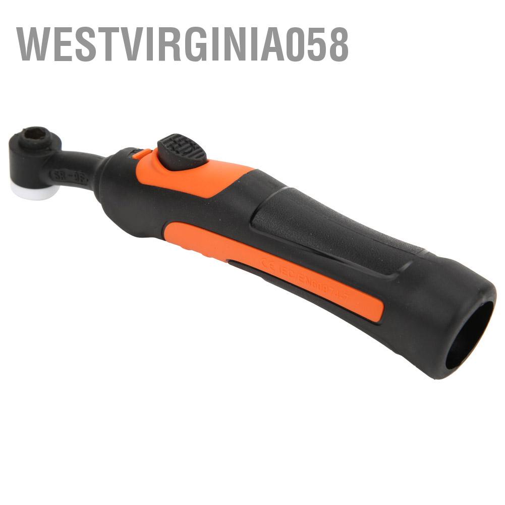 Westvirginia058 TIG Welding Torch Consumables Flexible Head Body Collet Ceramic Nozzle Long Back Cap Set