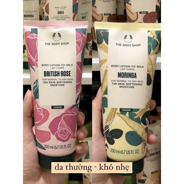 Sữa dưỡng thể Body Lotion The Body Shop