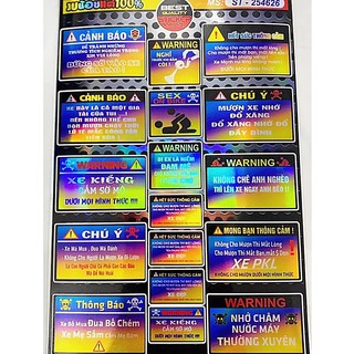 💥💥💥 Tem Crom Cảnh Báo Vui Nhộn 💥💥💥
