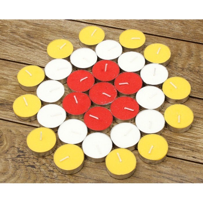 Hộp100 Nến Tealight Cao Cấp Cháy Lâu Đến 4-6h