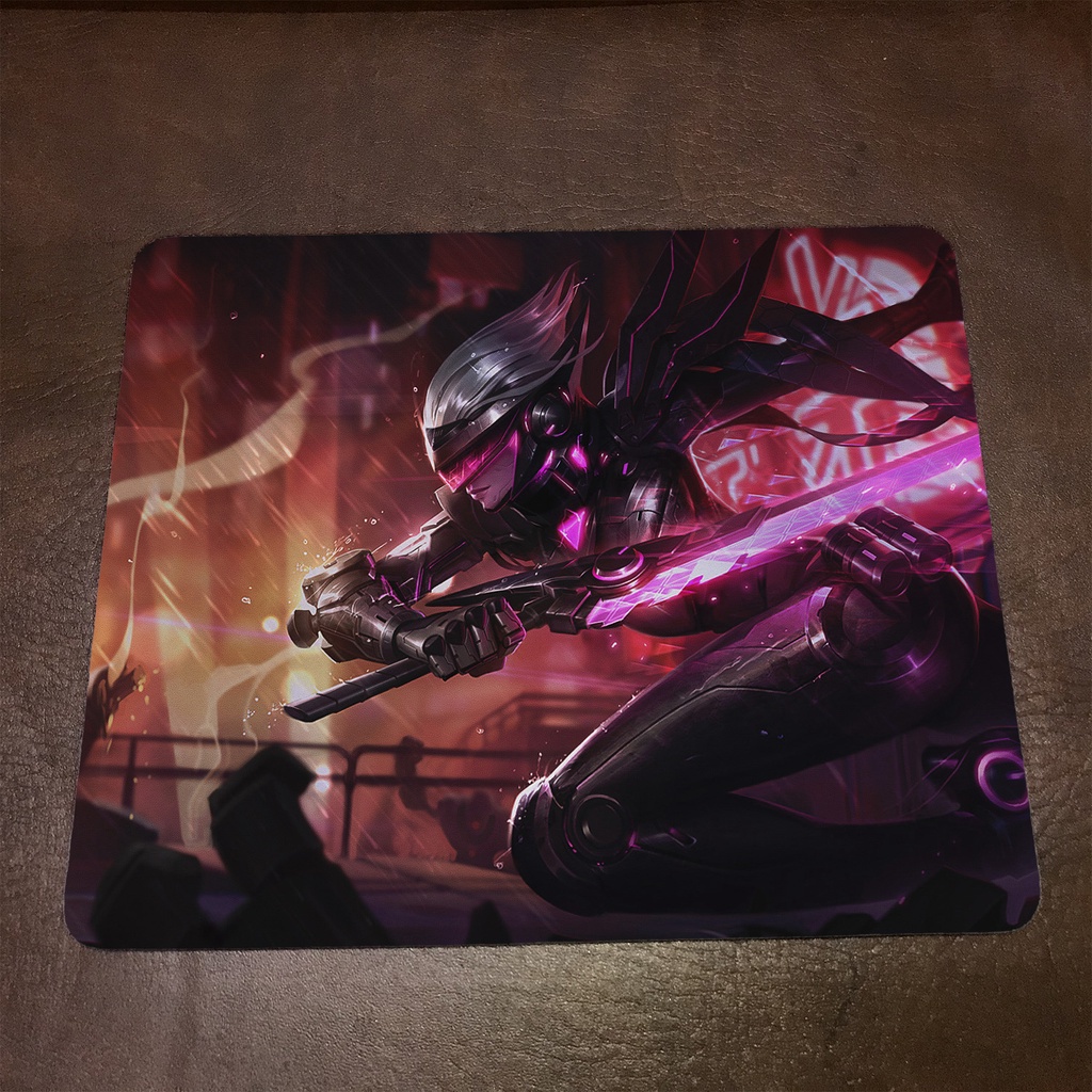 Lót chuột máy tính League of Legends FIORA - Mẫu 2 Mousepad cao su êm ái, nhận in theo yêu cầu