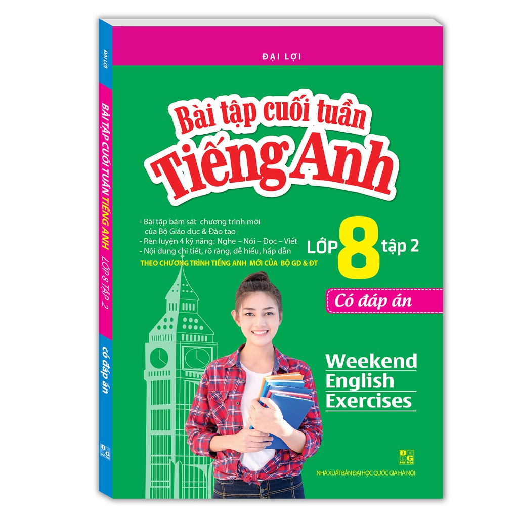 Sách - Bài tập cuối tuần tiếng Anh lớp 8 tập 2 - Có đáp án