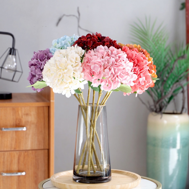 Hoa giả- hoa cẩm tú cầu cao cấp 45cm decor nhà cửa, trang trí studo chụp ảnh