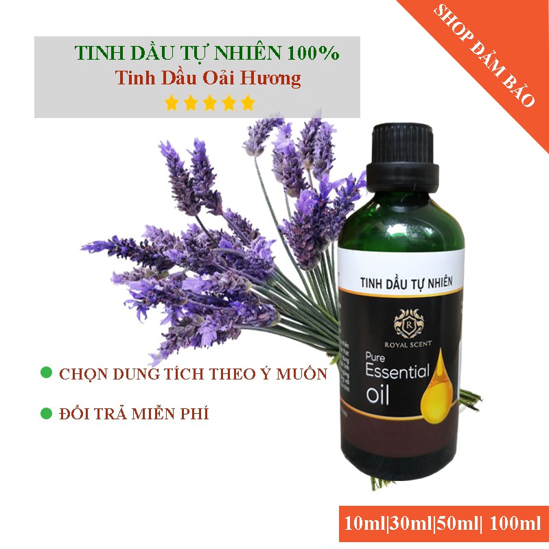 Tinh dầu Oải Hương (Lavender) SPAIN dung tích 10ml, 30ml, 50ml, 100ml