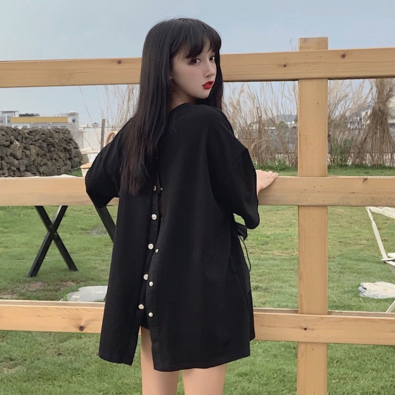 Áo Thun Tay Ngắn Dáng Rộng Phong Cách Hàn Quốc Thời Trang Mùa Hè Mới Cho Nữ
