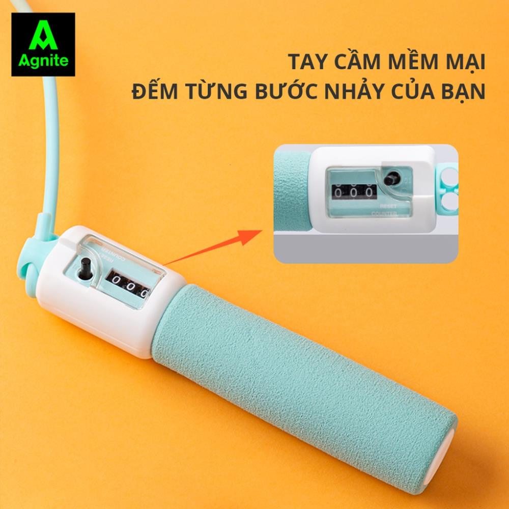 Dây Nhảy Đếm Số Tự Động Agnite Dài 2,8m F4103 [Rẻ]