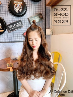 TÓC KẸP U XOĂN LỌN DÀI [ Hình thật ]