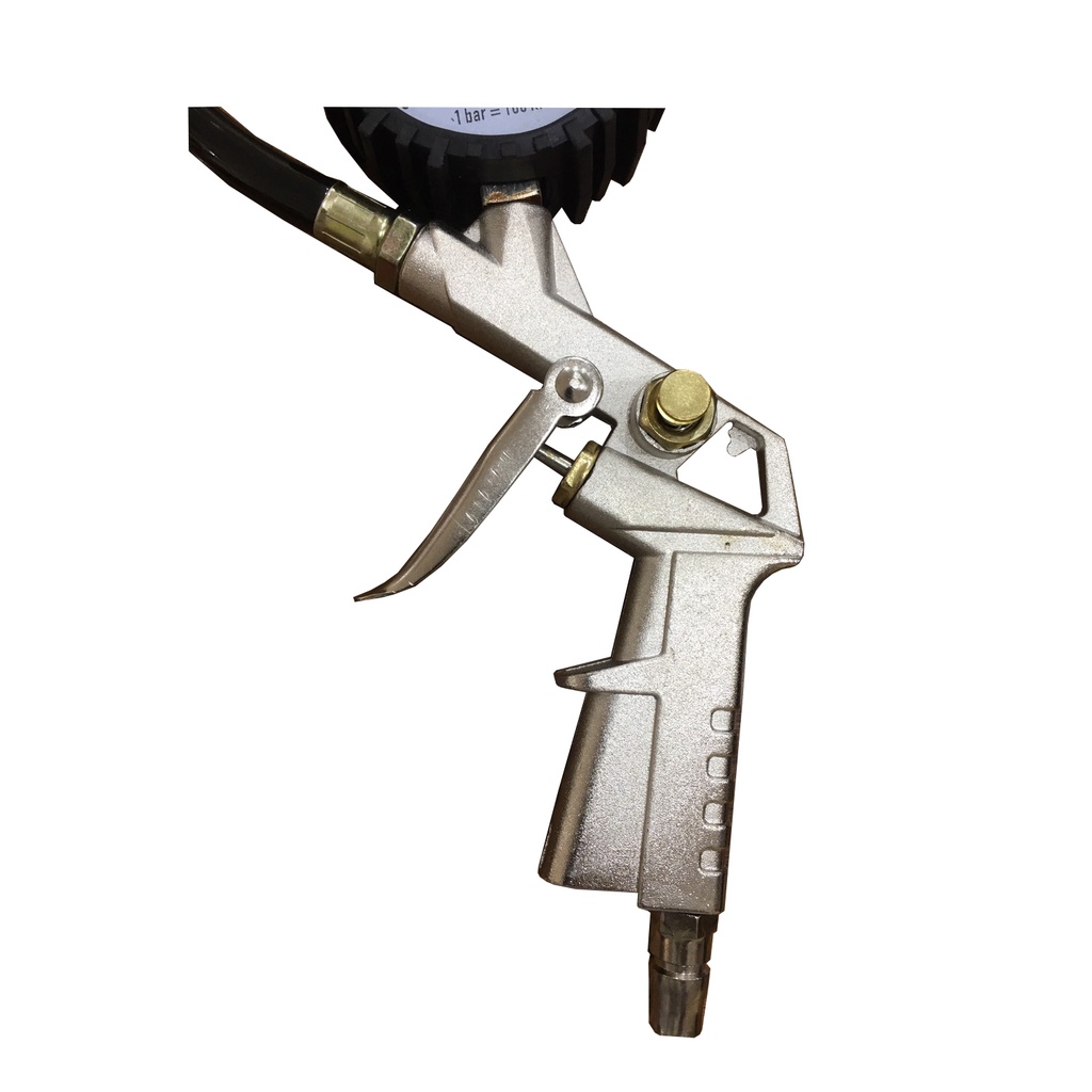 Đầu bơm xe, Dụng cụ bơm hơi, bơm lốp xe máy, xe ô tô - Đồng hồ bơm hơi