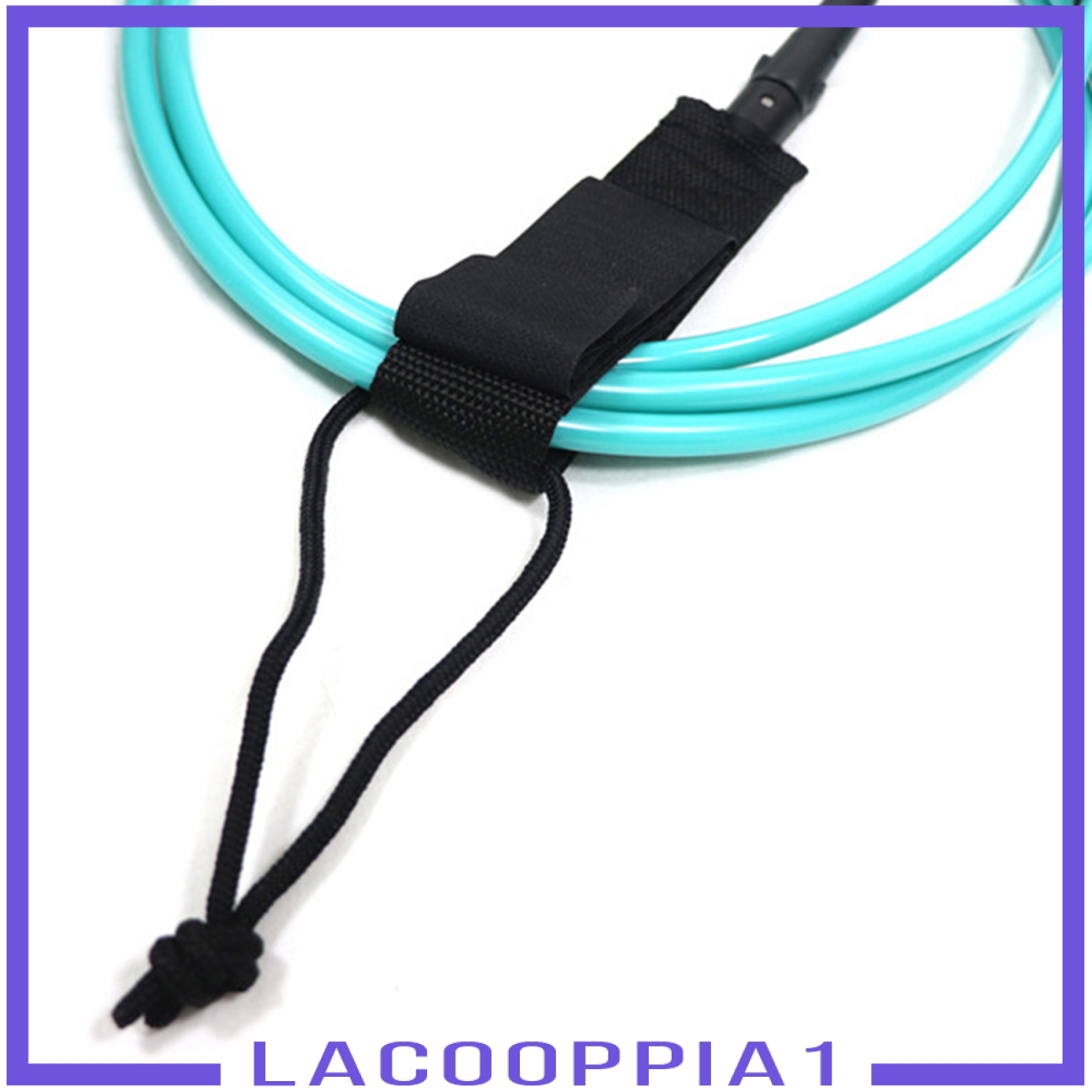 [LACOOPPIA1]10 Feet Surfing Ankle Leash Stand Up Board Leg Rope Leg Wrists Tether Cord