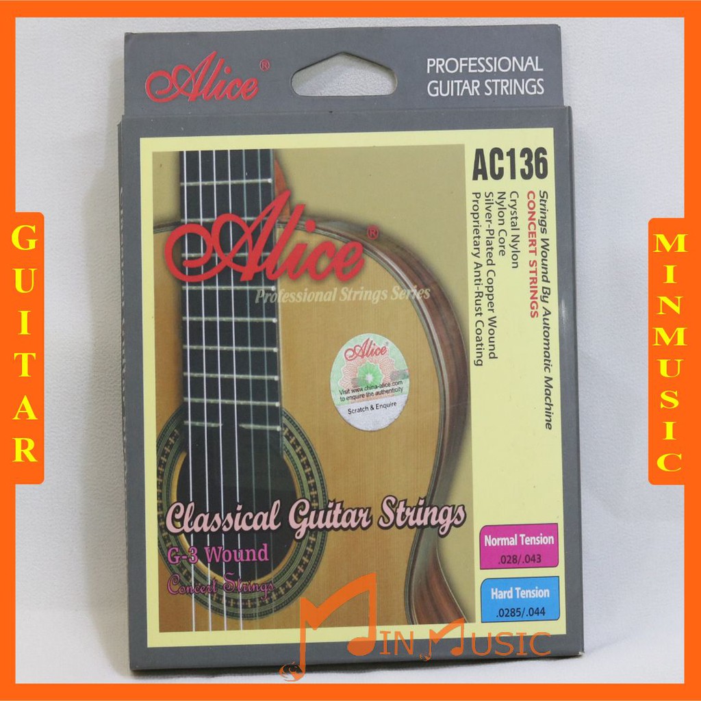 Dây đàn guitar classic Alice AC136