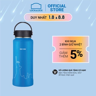 Bình giữ nhiệt Lock&Lock bằng thép không gỉ RigaTumbler New York 897mlLHC4160BLU