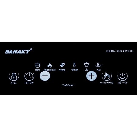 Bếp hồng ngoại Sanaky SNK-2018HG chính hãng