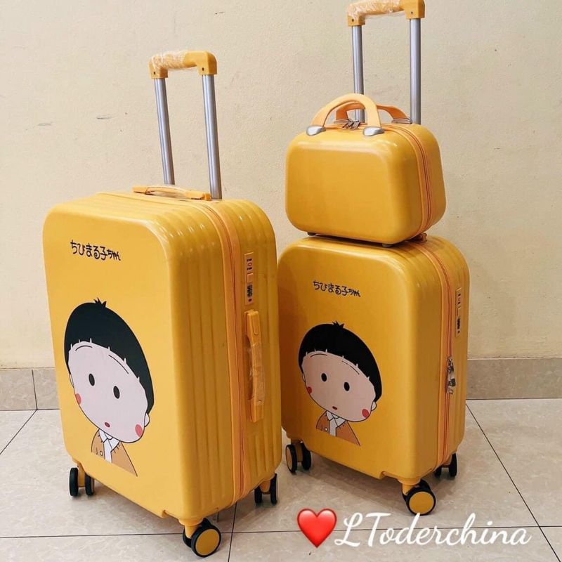 Vali du lịch hoạt hình maroco