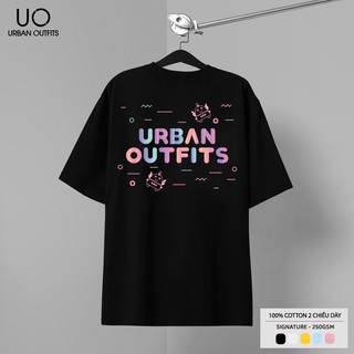 [SIGNATURE FULL BOX] Áo Thun Tay Lỡ Nữ Nam Form Rộng ATO30 URBAN OUTFITS In Bots UO 100 Cotton Local Brand