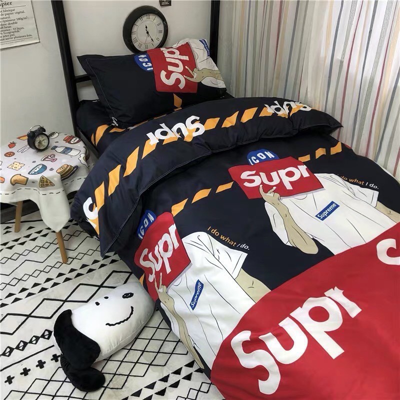 Bộ Chăn Ga Gối Cotton Poly Supreme Cực Chất