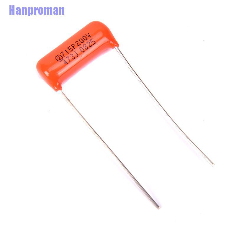 Hm> 1pc Electric Guitar Single Coil Pickup Acoustic Capacitor 0.047uf 473J