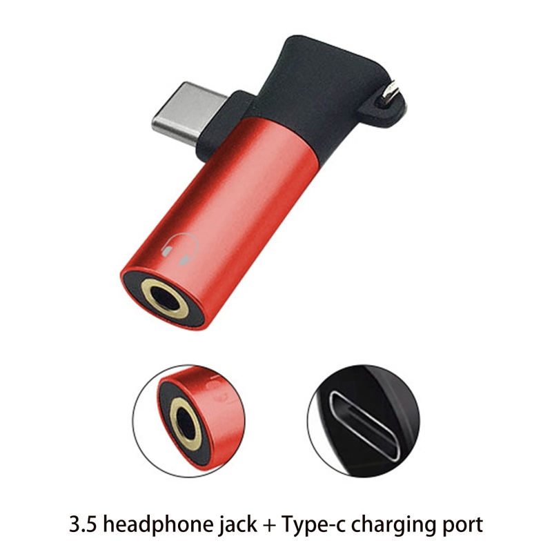 Dây Cáp Sạc Kết Nối Đa Năng 2 Trong 1 Type C Sang 3 5mm Cho P30 Mi 8 6