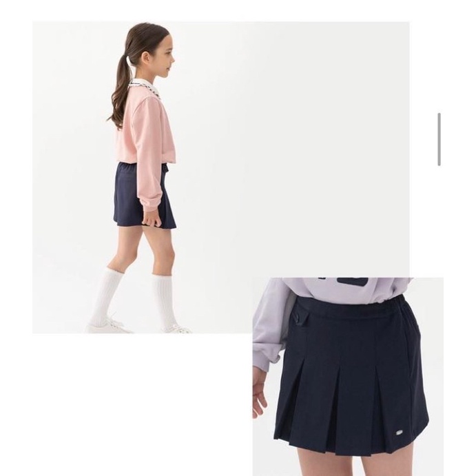 Quần váy đi học cho bé gái