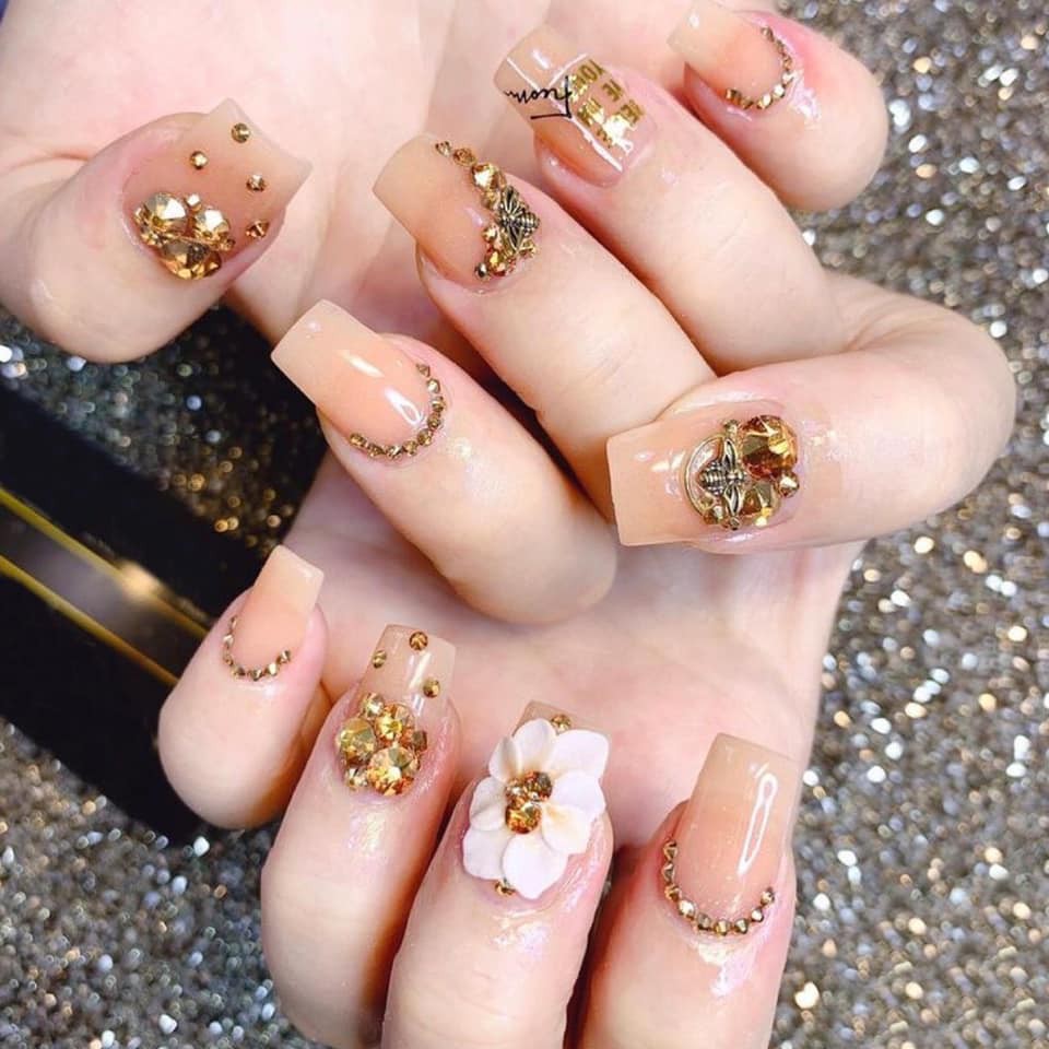 Set Sơn Thạch 10 chai, 18ml - Tặng kèm bảng màu sơn gel sẵn cho thợ nail