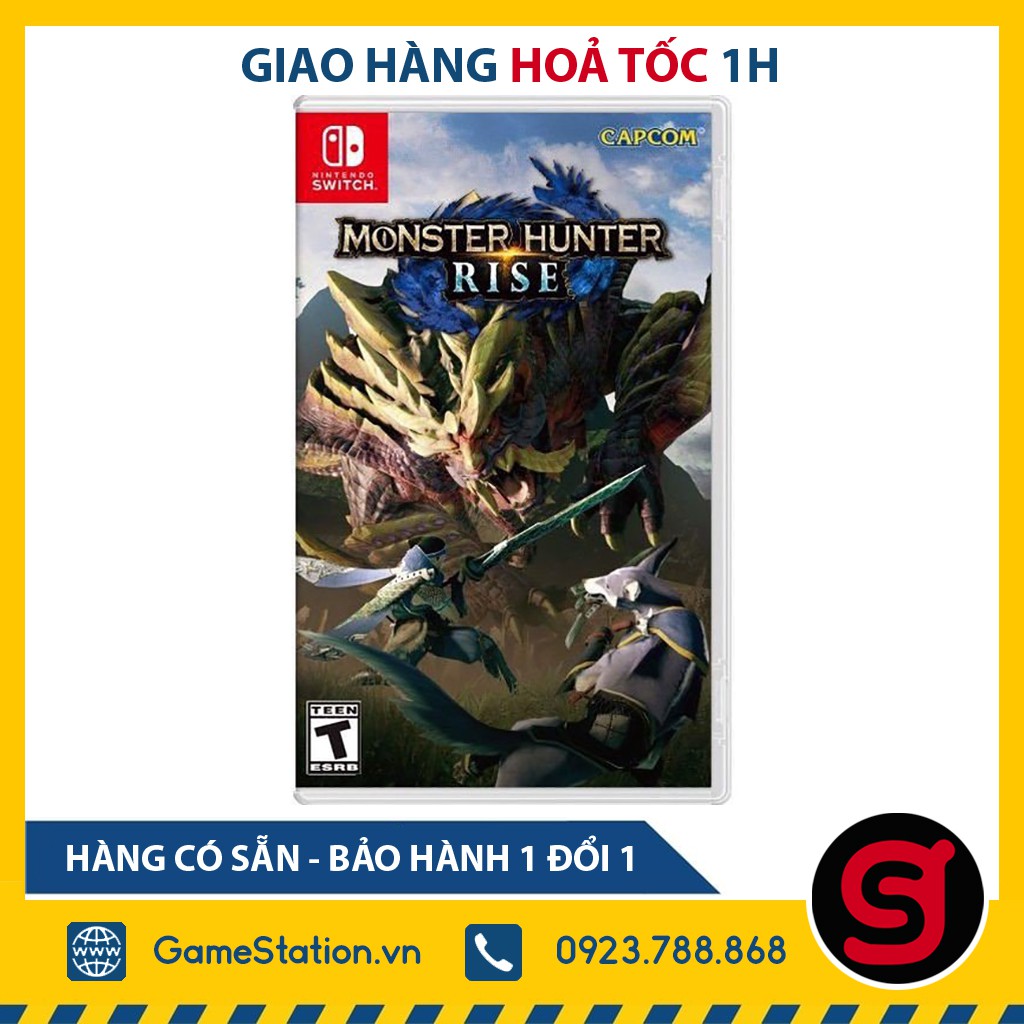 Game Monster Hunter Rise - Cho Máy Nintendo Switch